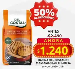 Ara Harina del costal de maíz amarillo oferta