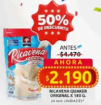 Ara Ricavena quaker original oferta