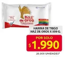 Ara Harina de trigo haz de oros oferta