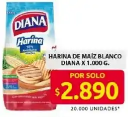 Ara Diana harina de maíz blanco oferta