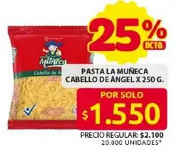 Ara Pasta la muñeca cabello de ángel oferta