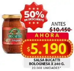 Ara Bucatti bolognesa salsa oferta
