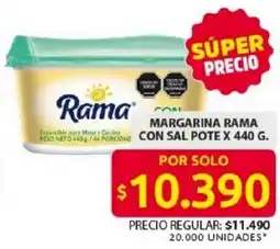 Ara Rama margarina con sal pote oferta
