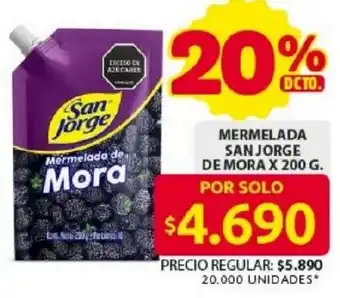 Ara San jorge demora mermelada oferta