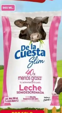 Ara Leche semidescremada de la cuesta en bolsa oferta