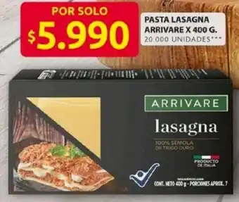 Ara Pasta lasagna arrivare oferta