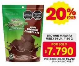 Ara Brownie mama-ía mini oferta