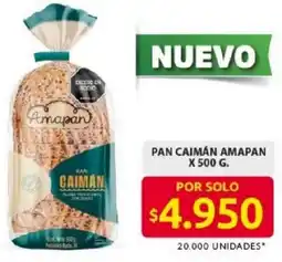 Ara Amapan pan caimán oferta