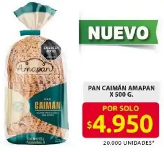 Ara Amapan pan caimán oferta