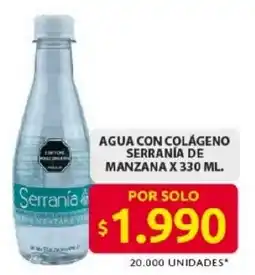 Ara Serranía agua con colágeno de manzana oferta