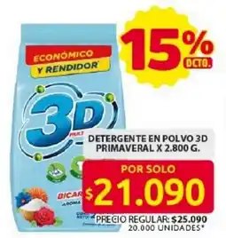 Ara Detergente en polvo 3d primaveral oferta