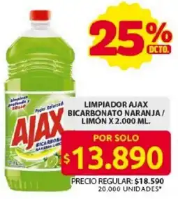 Ara Ajax limpiador bicarbonato naranja/ limón oferta