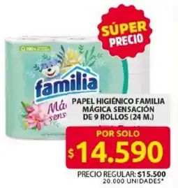 Ara familia mágica sensación papel higiénico oferta