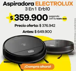 Éxito Electrolux aspiradora oferta
