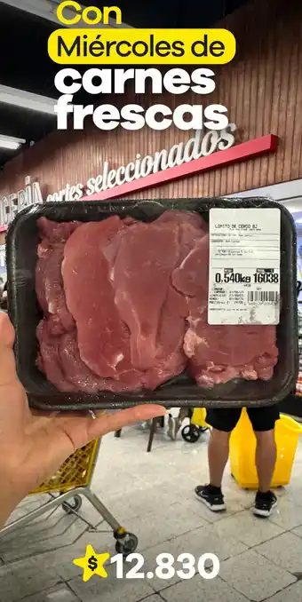 Éxito Con miércoles de carnes frescas oferta