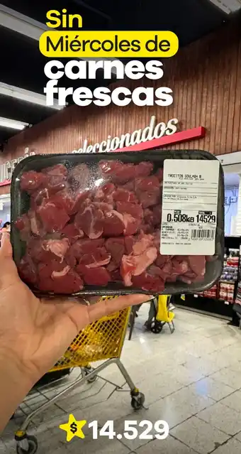 Éxito Sin miércoles de carnes frescas oferta