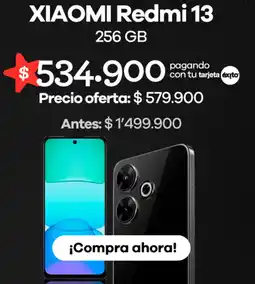 Éxito Xiaomi redmi 13 oferta