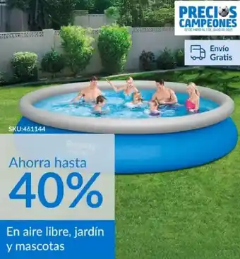 Homecenter En aire libre, jardín y mascotas oferta