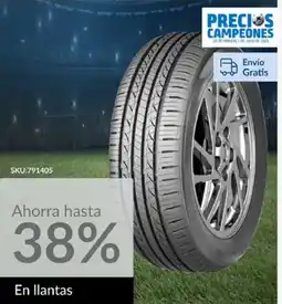 Homecenter En llantas oferta