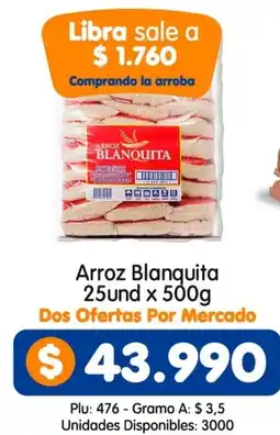 Surtifamiliar Arroz Blanquita oferta