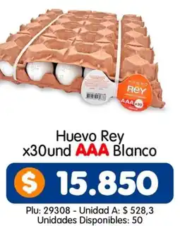 Surtifamiliar Huevo rey AAA blanco oferta