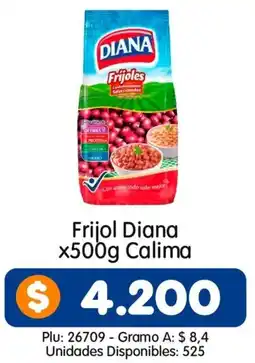 Surtifamiliar Diana frijol calima oferta