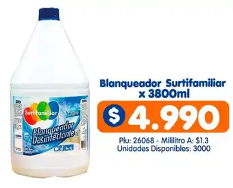 Surtifamiliar Blanqueador surtifamiliar oferta