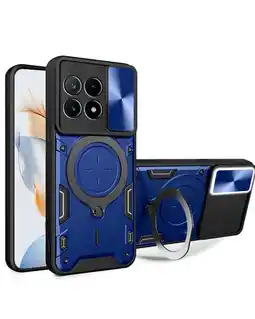 Falabella Estuche Proteccion Camara Con Soporte Para Redmi Poco X6 Pro Azul oferta
