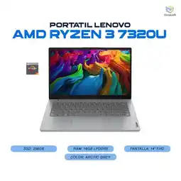 Falabella Portátil Ryzen 3 7320U + ram 16gb - v14 g4 amn oferta