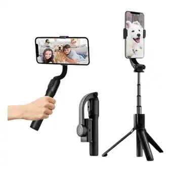 Falabella Gimbal Estabilizador Celular Selfie Stick Trípode H8 Color Negro oferta