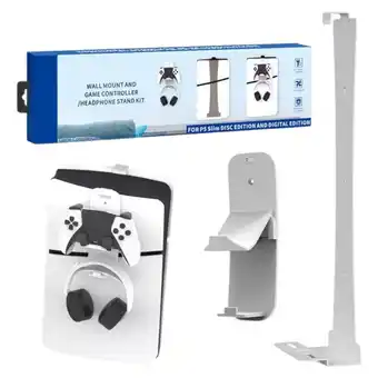 Falabella Soporte De Pared Premium Para Ps5 Slim Y Controles oferta