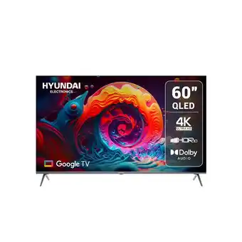 Alkomprar TV HYUNDAI 60 Pulgadas 152,4cm HYLED6005QG QLED Smart TV Google oferta