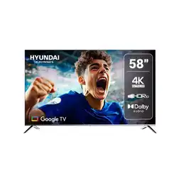 Alkomprar TV HYUNDAI 58 Pulgadas 147,3cm HYLED5812G 4K-UHD Smart TV Google oferta