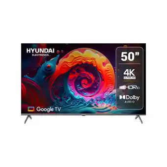 Alkomprar TV HYUNDAI 50 Pulgadas 127cm HYLED5024G 4KUHD Smart TV Google oferta