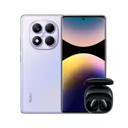 Alkomprar Celular REDMI Note 14 Pro 256GB Morado + Audifonos oferta