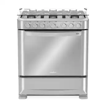 Alkomprar Estufa de Piso MABE 6 Puestos Gas Natural EMC7630NFX0 Inox oferta
