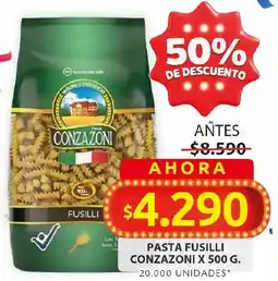 Ara Conzazoni pasta fusilli oferta