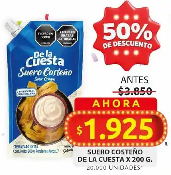 Ara Suero costeño de la cuesta oferta