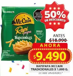 Ara Rapipapa mccain tradicionales oferta