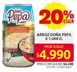 Ara Doña pepa arroz oferta