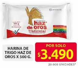 Ara Harina de trigo haz de oros oferta