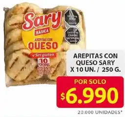 Ara Sary arepitas con queso oferta