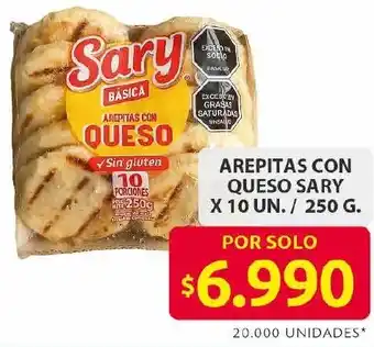 Ara Sary arepitas con queso oferta