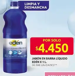Ara Edén jabón en barra líquido oferta