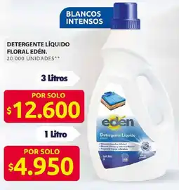Ara Edén detergente líquido floral oferta