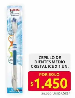 Ara Cristal ice cepillo de dientes medio oferta