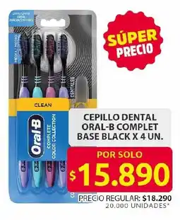 Ara Oral-B cepillo dental complet base black oferta