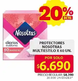 Ara Nosotras protectores multiestilo oferta