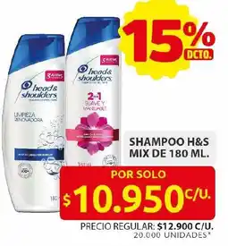 Ara H&S shampoo mix oferta