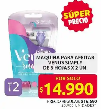 Ara Venus maquina para afeitar simply oferta